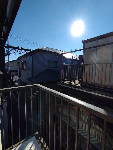 関口グリーンハイツA ベランダ