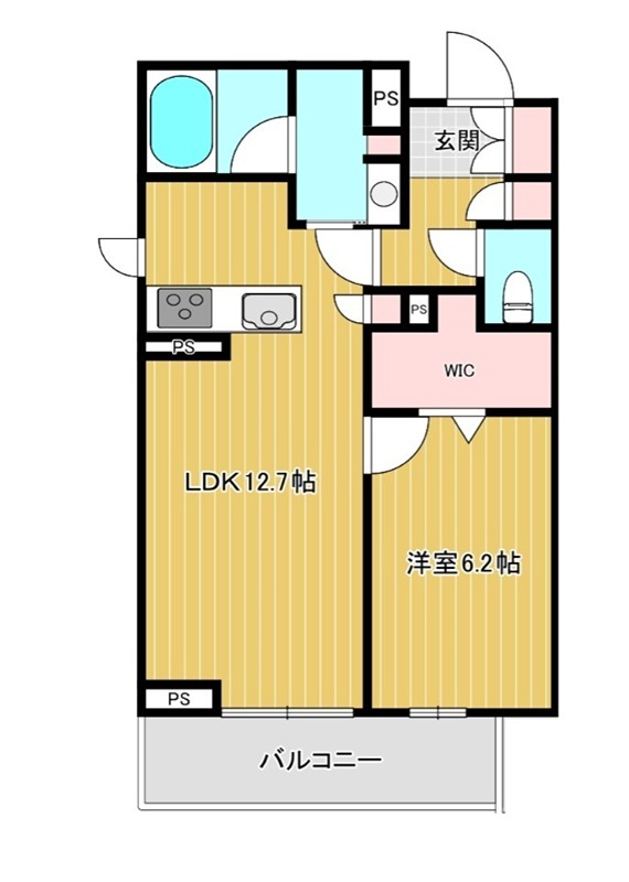 シャーメゾン桜木町 302号室 間取り
