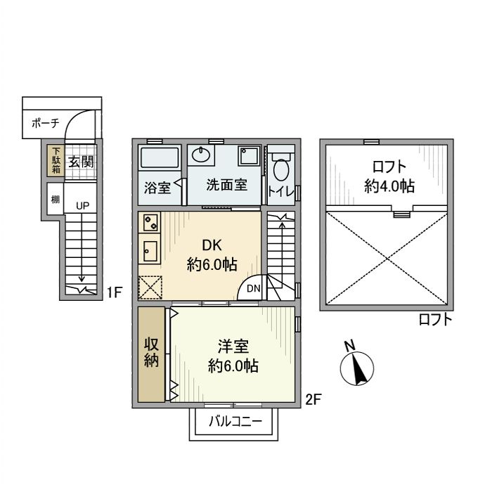 フィオーレ盆栽  間取り図