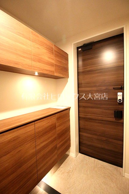 グランレーヴ宮原 玄関