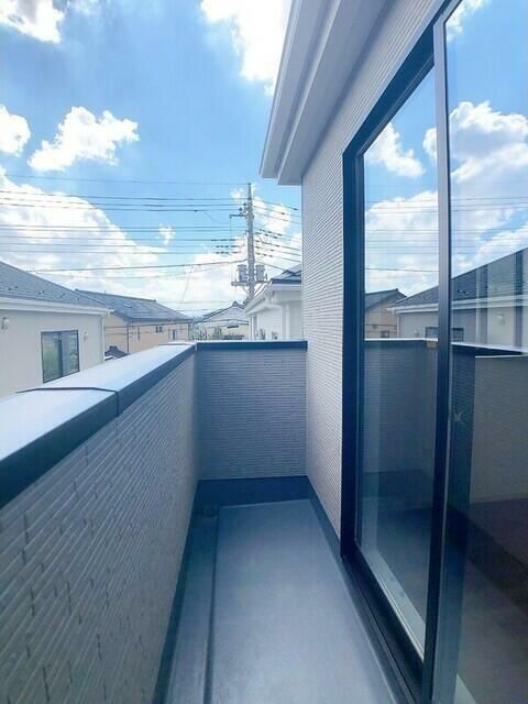 さいたま市北区別所町１期２号棟戸建 ベランダ