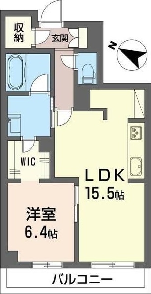カーサ　ファミリオ 0307号室 間取り