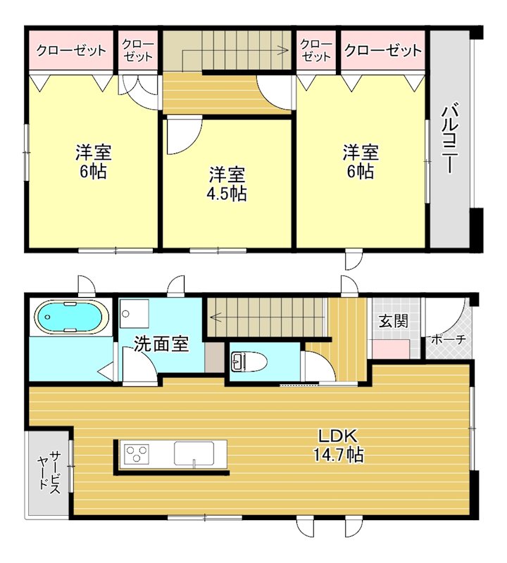 DENEN-24  間取り