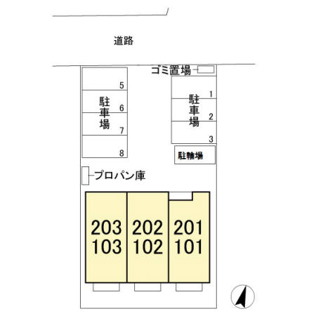 はっぴいえんどⅡ その他外観1