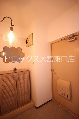 与野スカイハイツ 玄関