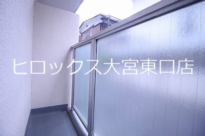与野スカイハイツ ベランダ