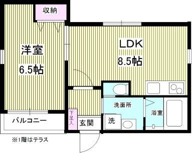 クレアコート大宮 301号室 間取り