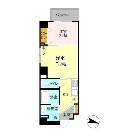 ラフィーネ大宮 間取り図