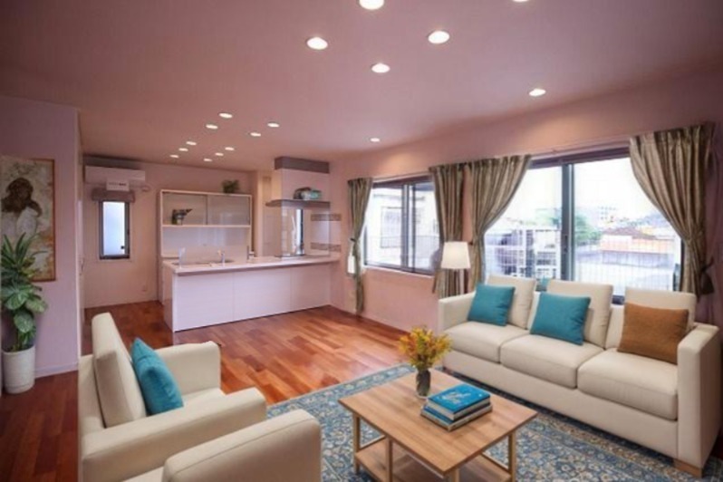 北区吉野町1丁目戸建 リビング