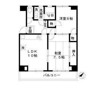 エムティビル 303号室 間取り