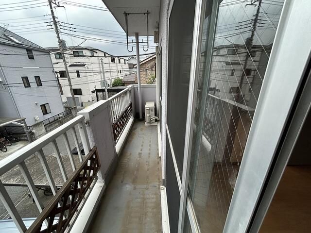 北栄第２マンション ベランダ
