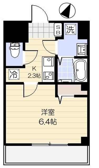 サンシエ大宮 103号室 間取り