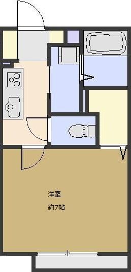 ジュネスアン 101号室 間取り