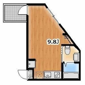 Ａｍｂｉｔｉｏｎ見沼 105号室 間取り