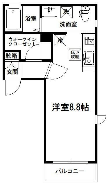 モジュール２７ 10号室 間取り