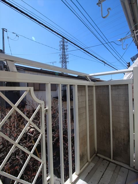 ピープルハイツ ベランダ