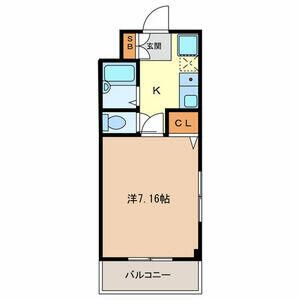 グリーンハイム南浦和 101号室 間取り