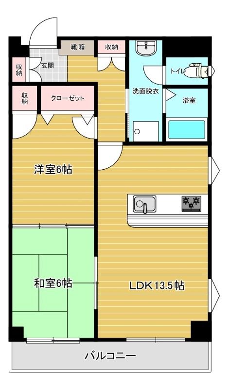 リファレンス大宮 405号室 間取り