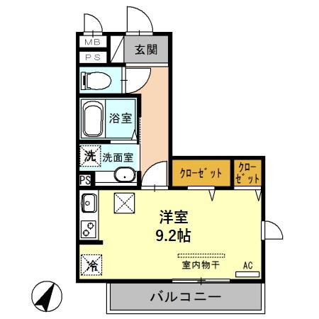 第８グリーンハイツ 101号室 間取り