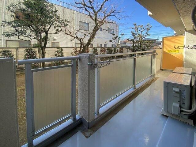 グランドシティ大宮ウエストタワー ベランダ