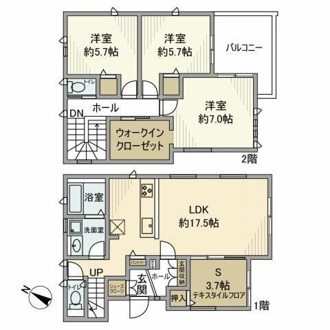 桜丘戸建 間取り
