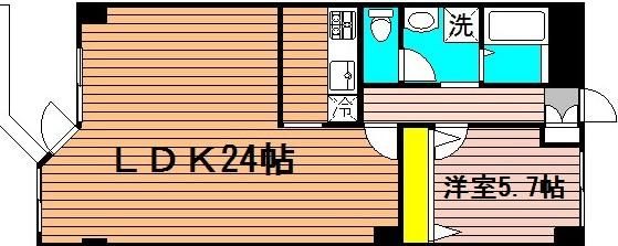 マサルマンション 205号室 間取り