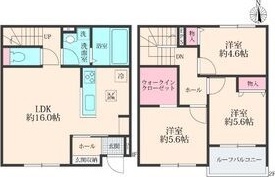 KAMULA 北 6号室 間取り
