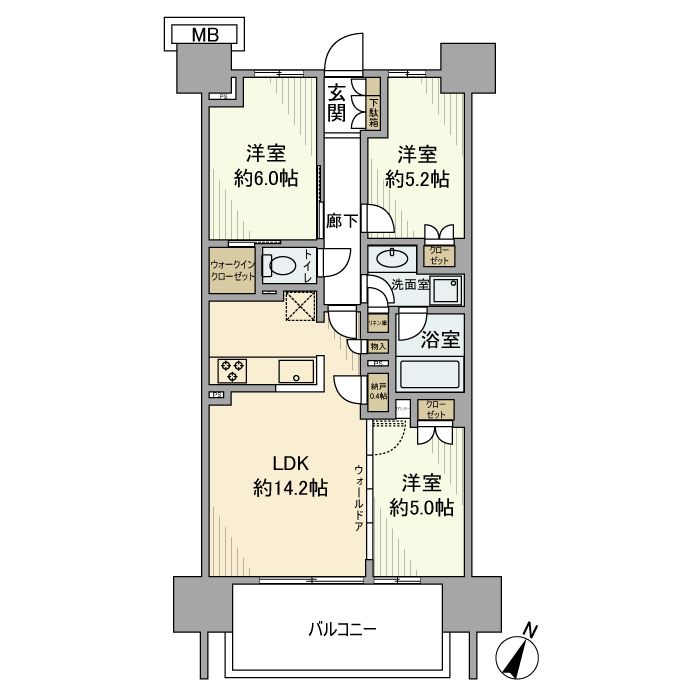 ＳＨＩＮＴＯ　ＣＩＴＹ　Ｃ棟 0号室 間取り