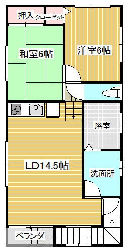 Ｓｈｏｊｉａｎ 2号室 間取り