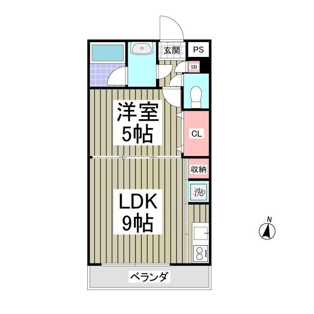 スペッキオ 403号室 間取り