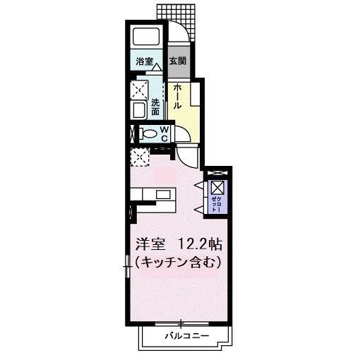 サニ－・スクエア 102号室 間取り