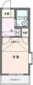 タウンコート日進 104号室 間取り