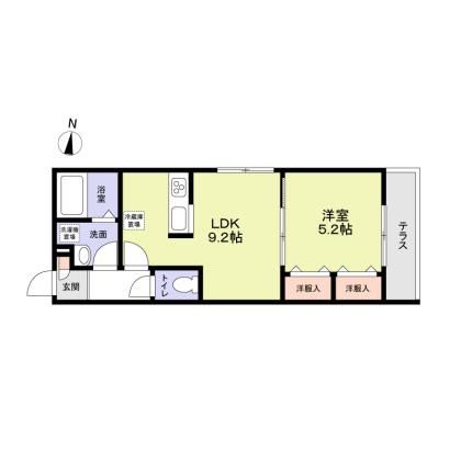 ＬＵＧＥＮＤ大宮 103号室 間取り