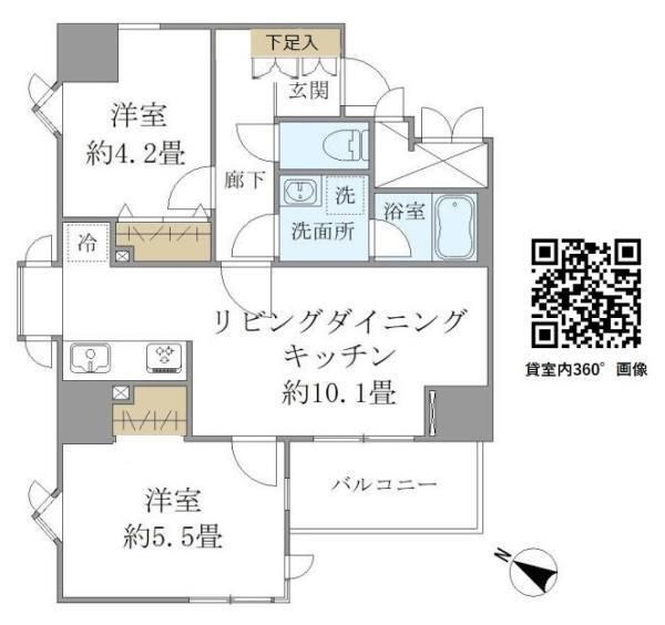 ＩＳＭ大宮 801号室 間取り