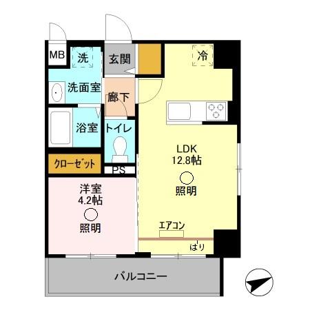Garden House Ⅲ 大宮土呂駅前 501号室 間取り