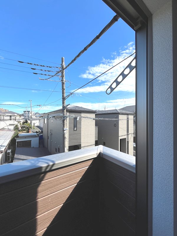 L&amp;rsquo;Aria　Omiya ベランダ