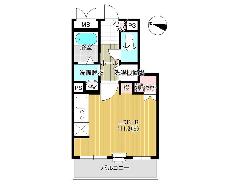 メゾンセリジエ 302号室 間取り