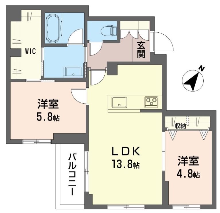 シャトー　ワイエス 間取り
