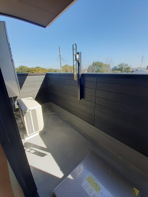 ジャルダン　ヴェール ベランダ