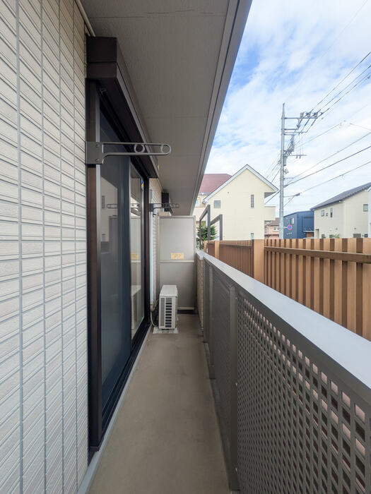 ハピネスⅡ ベランダ