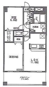 ラ・クールさいたま ベランダ
