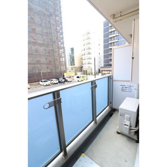 アクシーズタワー新都心 ベランダ