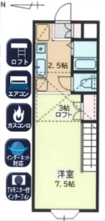 アルバニー大和田パートⅠ 風呂画像