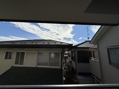 （仮）大和田アパート ベランダ
