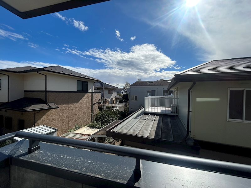 （仮）大和田アパート ベランダ