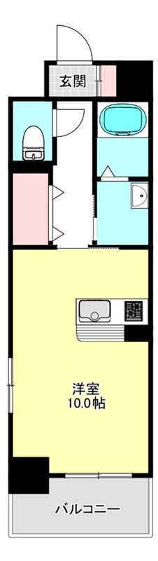 ブライトソレイユタワー 間取り図