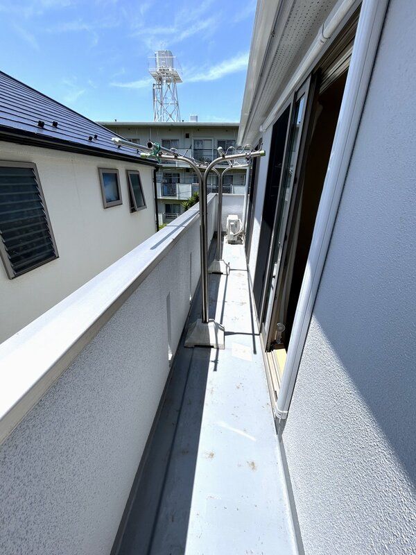 さいたま市大宮区土手町一丁目戸建 ベランダ
