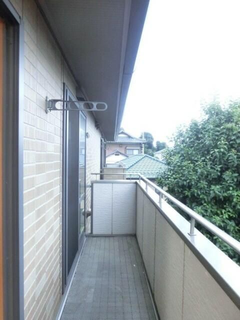 コンフォート大宮Ｂ ベランダ