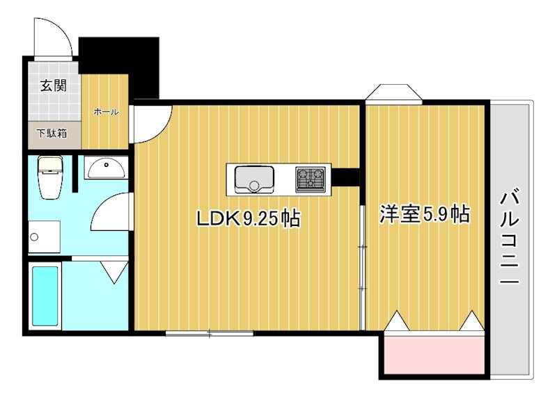 リーブルファイン大宮天沼町 203号室 間取り