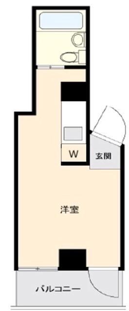 ロザール大宮 205号室 間取り